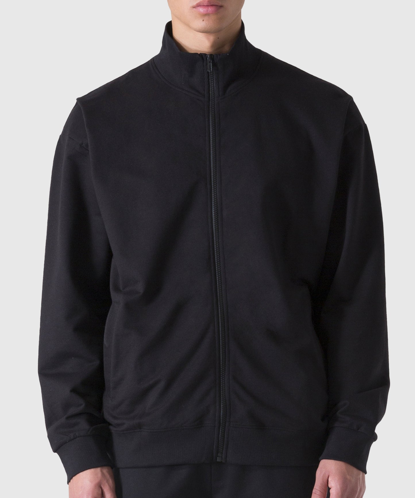 Everlast Back Square Chaqueta con Cremallera - Negro