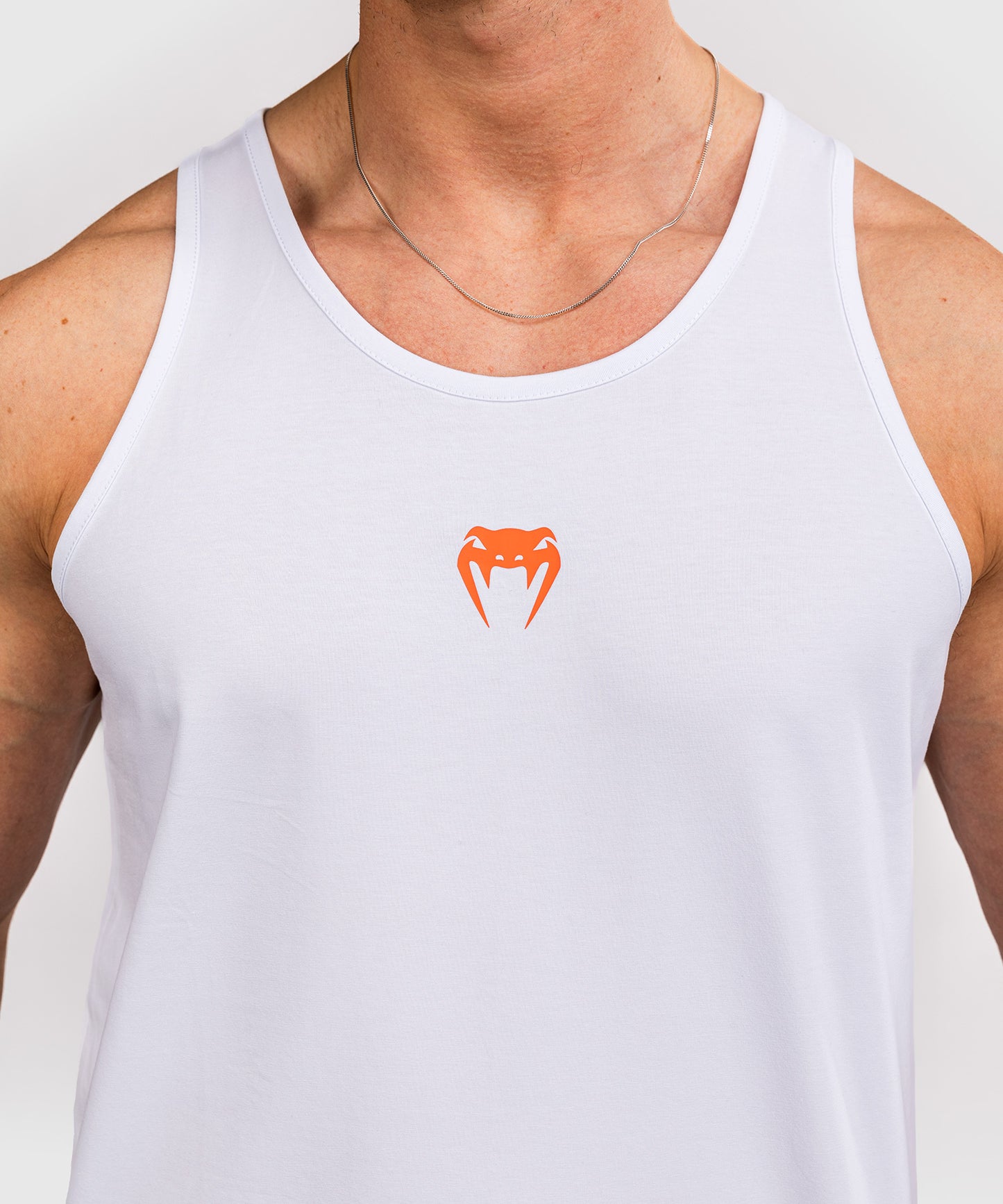 Venum Echo Tank Top - Weiß/Orange Sonnenuntergang