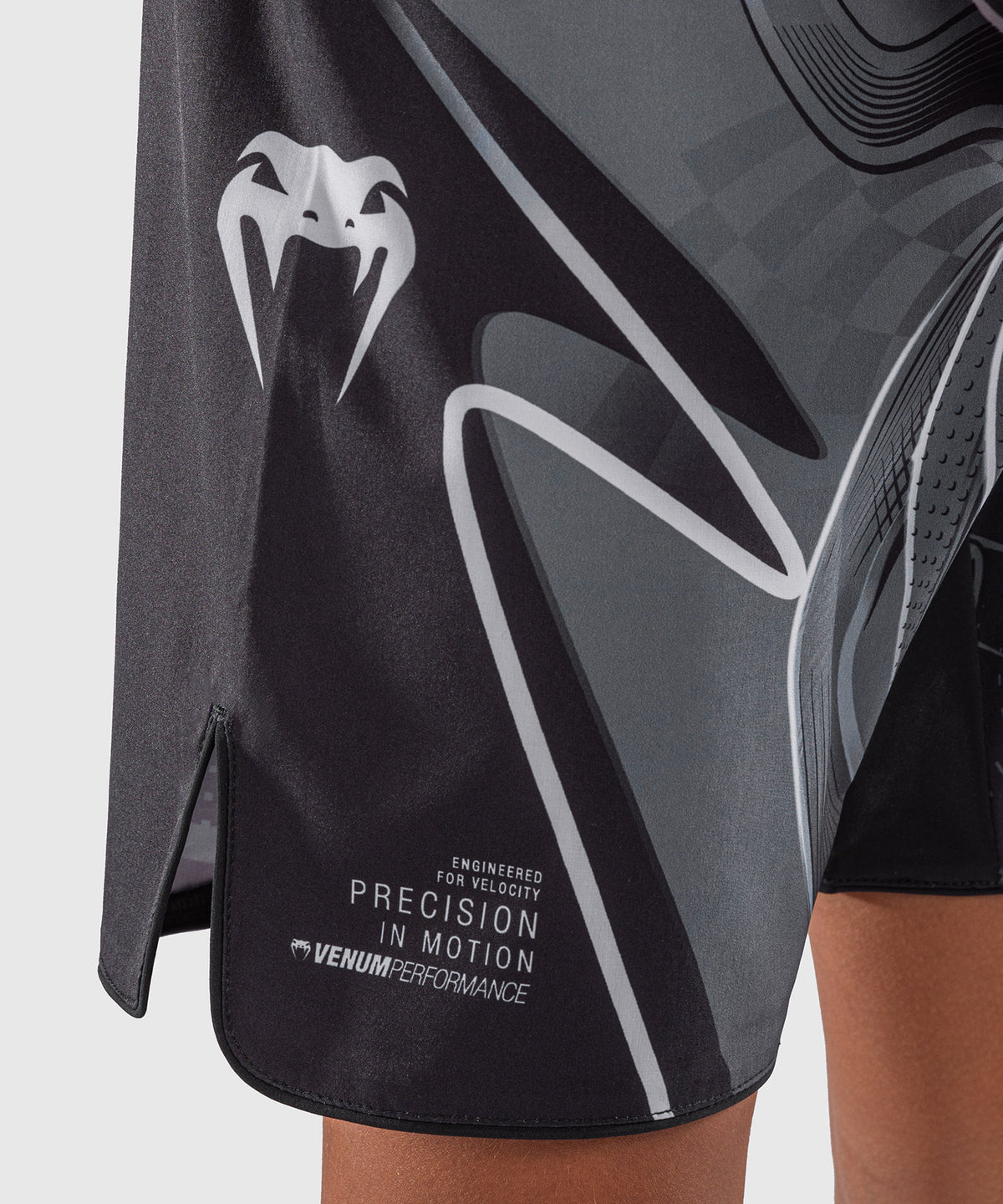 Venum Crimson Viper 2.0 Fightshorts para niño - Negro/Gris