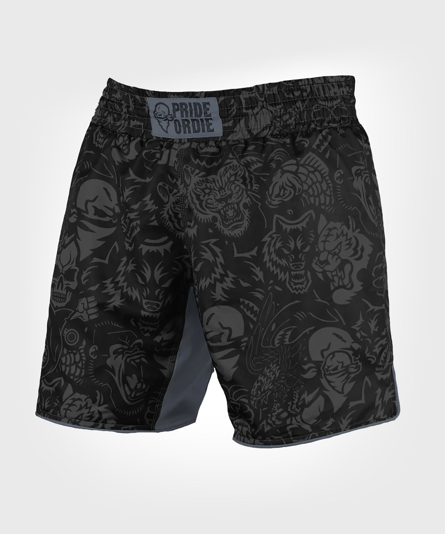 Short de MMA Pride Or Die Ferocity - Noir
