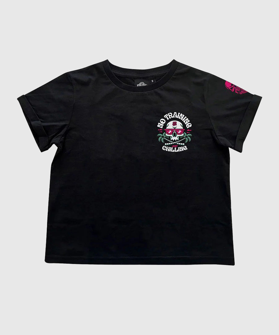Pride Or Die No Training Trainings-T-Shirt - Schwarz
