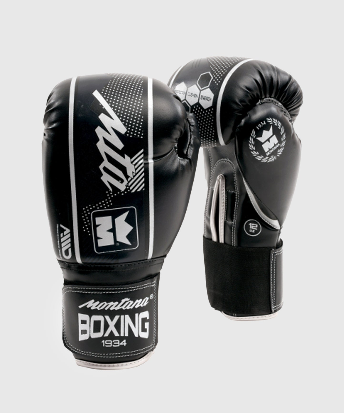 Montana Hawk Initiation Multiboxes Boxhandschuhe - Schwarz