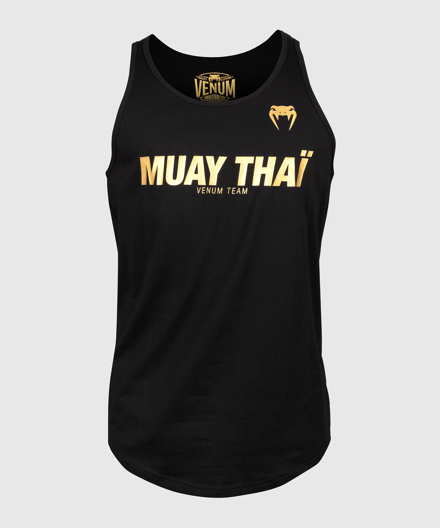 Débardeur Noir/Or Venum Muay Thai VT