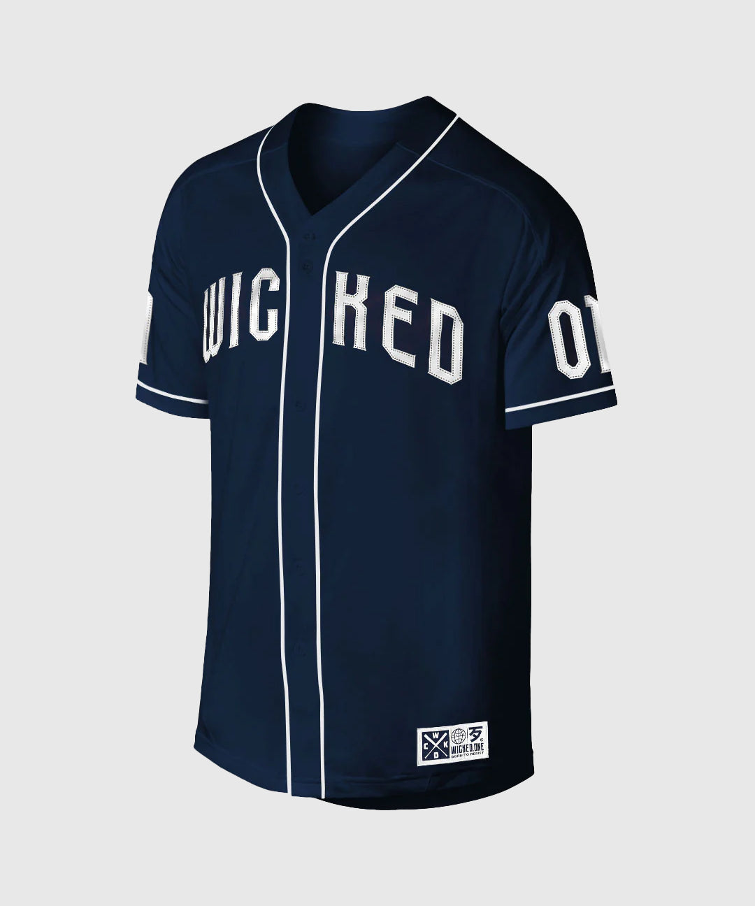 Chemise Baseball Wicked One Outfielder - Navy
