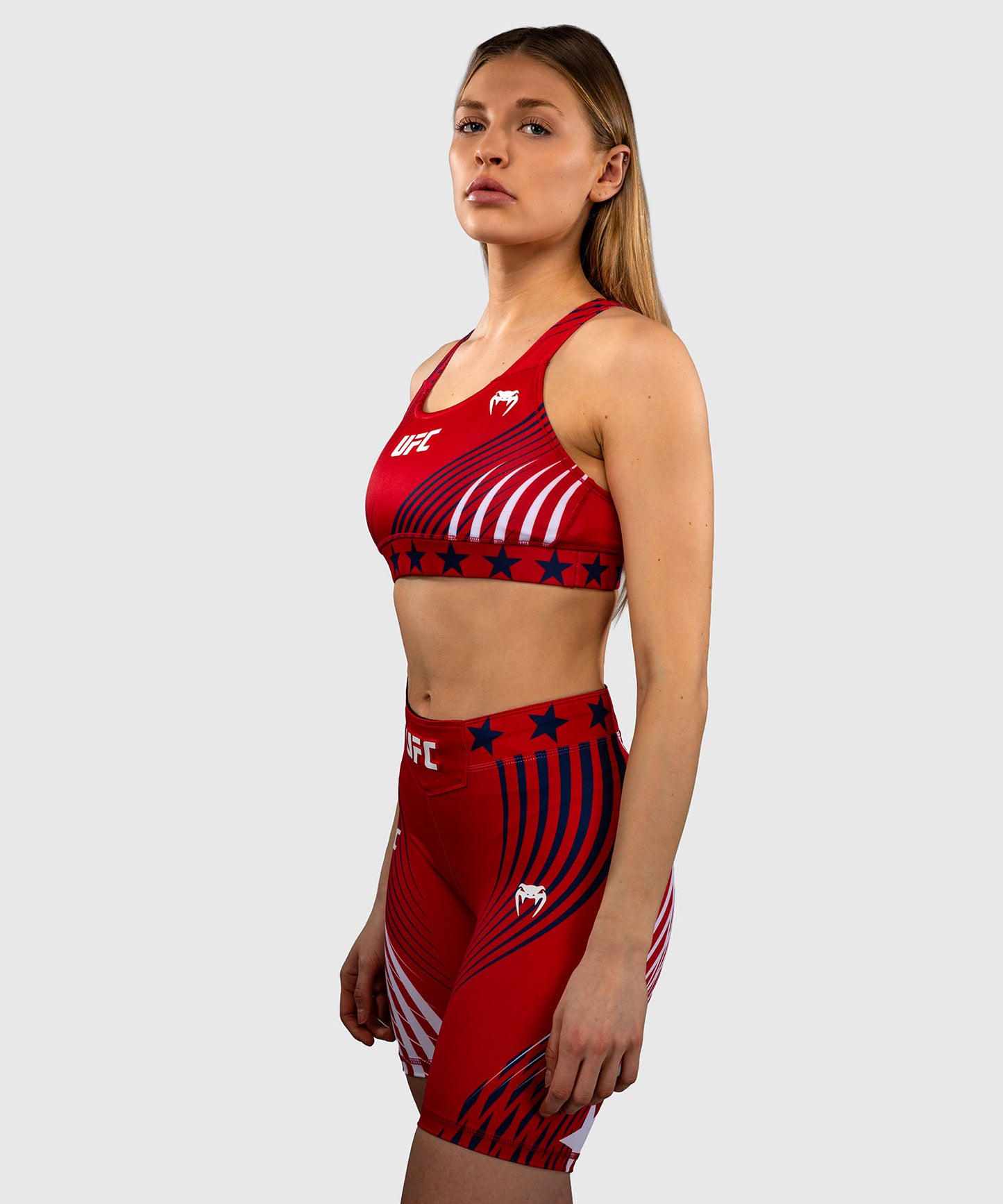 Official UFC Freedom 250 by Venum Authentic Fight Night Reggiseno sportivo da donna - Rosso