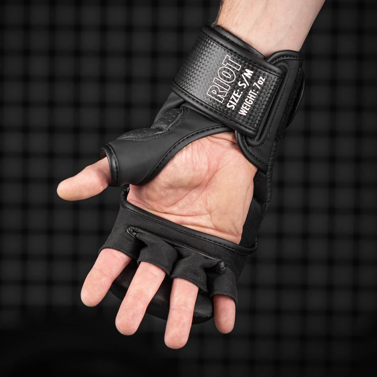 Phantom Athletics Riot Pro MMA-Handschuhe - Schwarz
