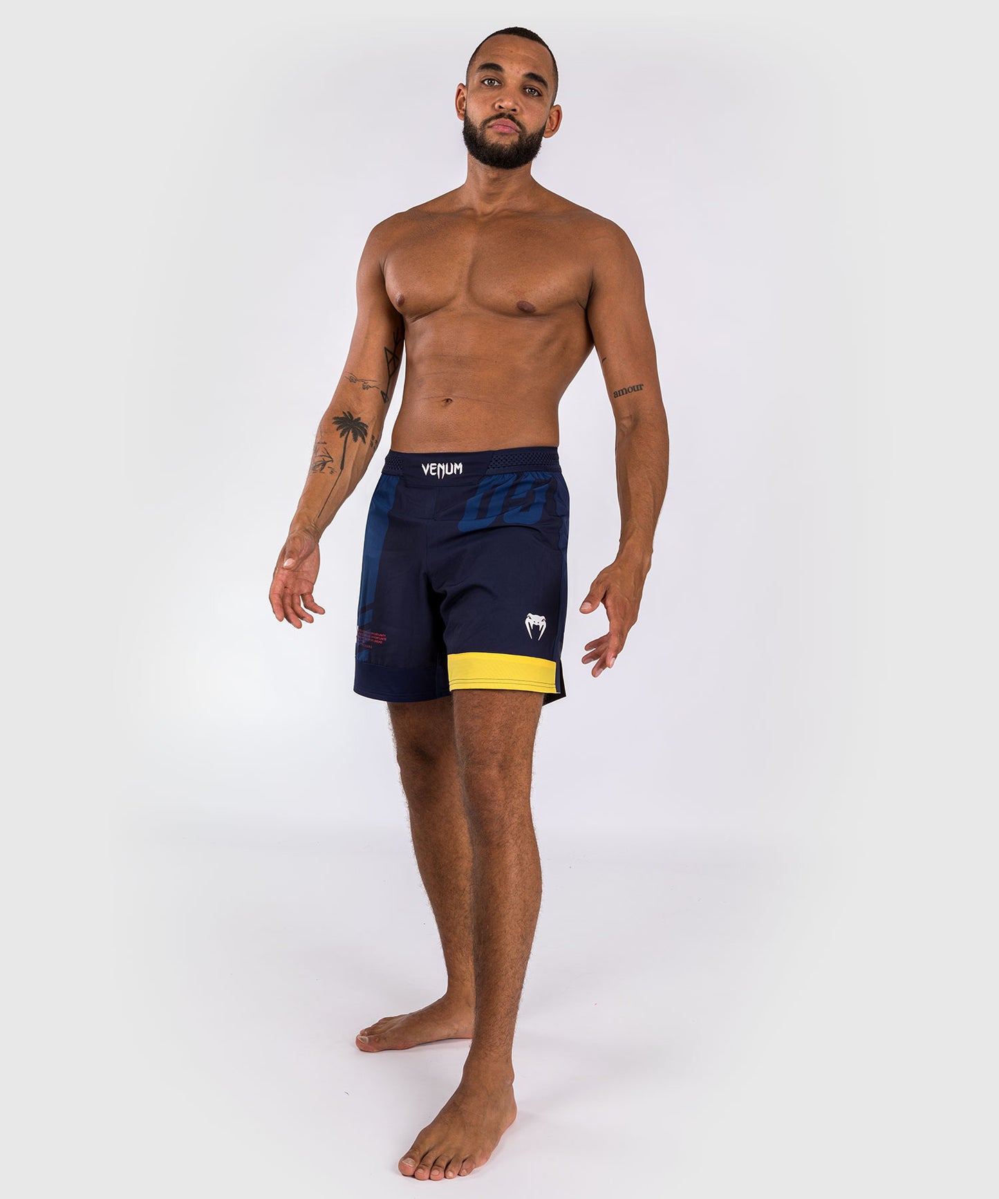 Short de Combat Venum Sport 05 - Bleu/Jaune