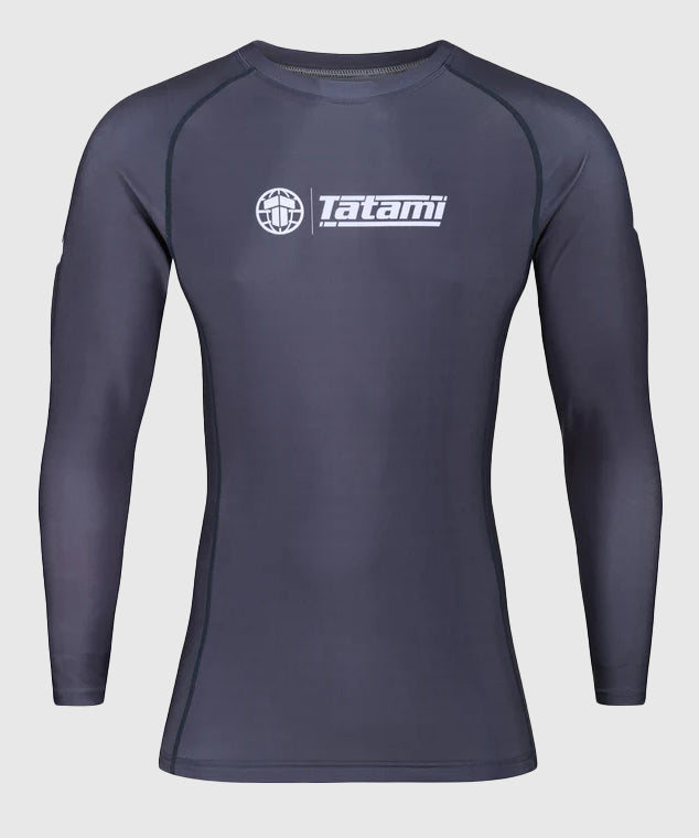 Tatami Fightwear Impact Langarm-Kompressionsshirt – Grau