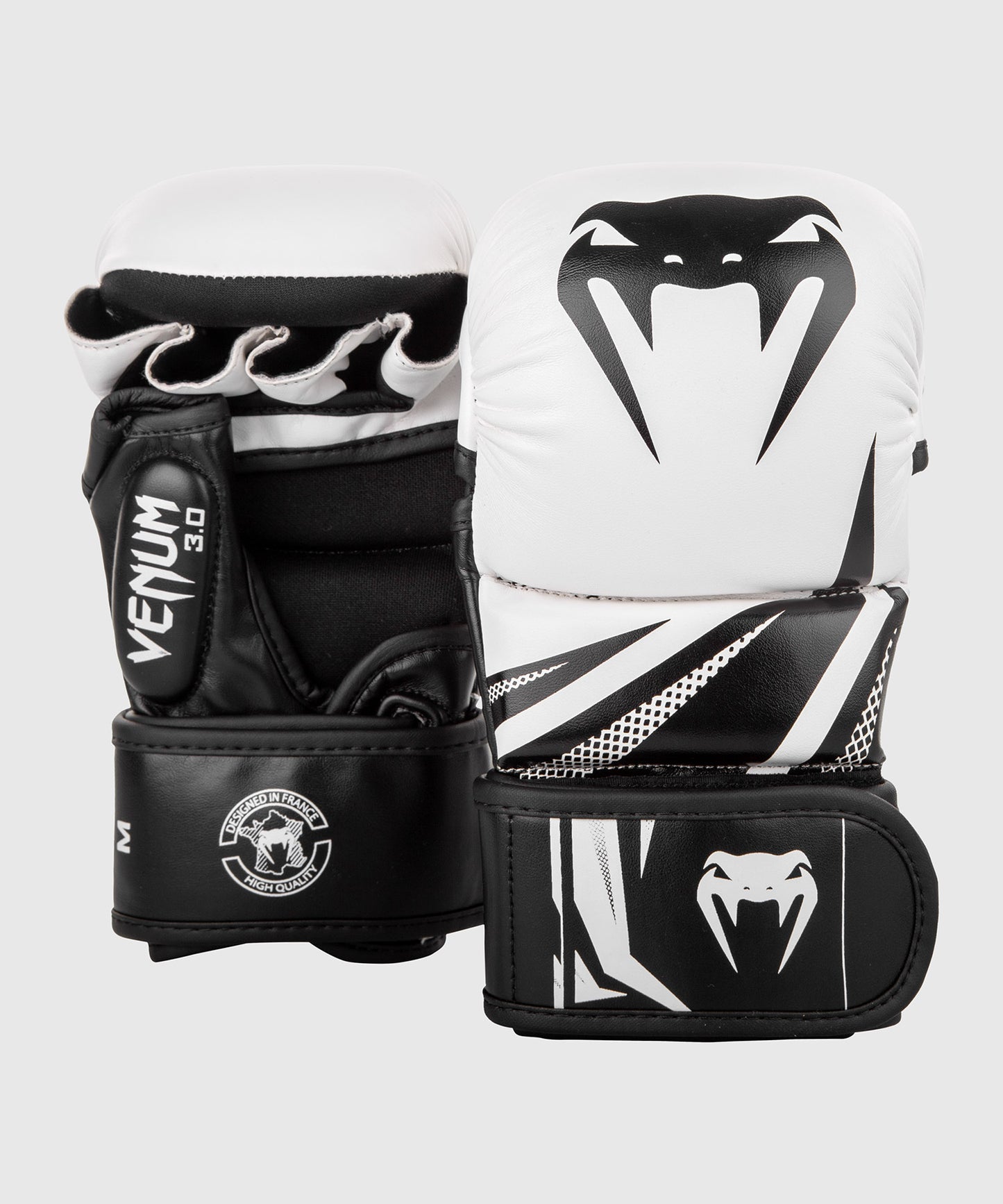 Venum Challenger 3.0 Guantes de Sparring MMA - Blanco/Negro