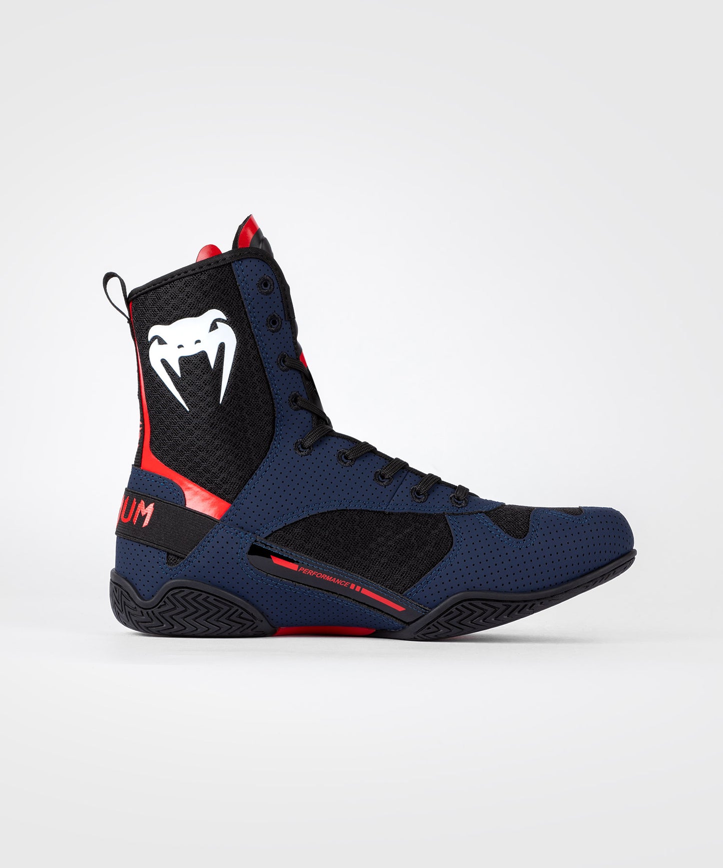 Venum Elite Boxing Schuhe - Navy/Schwarz/Rot