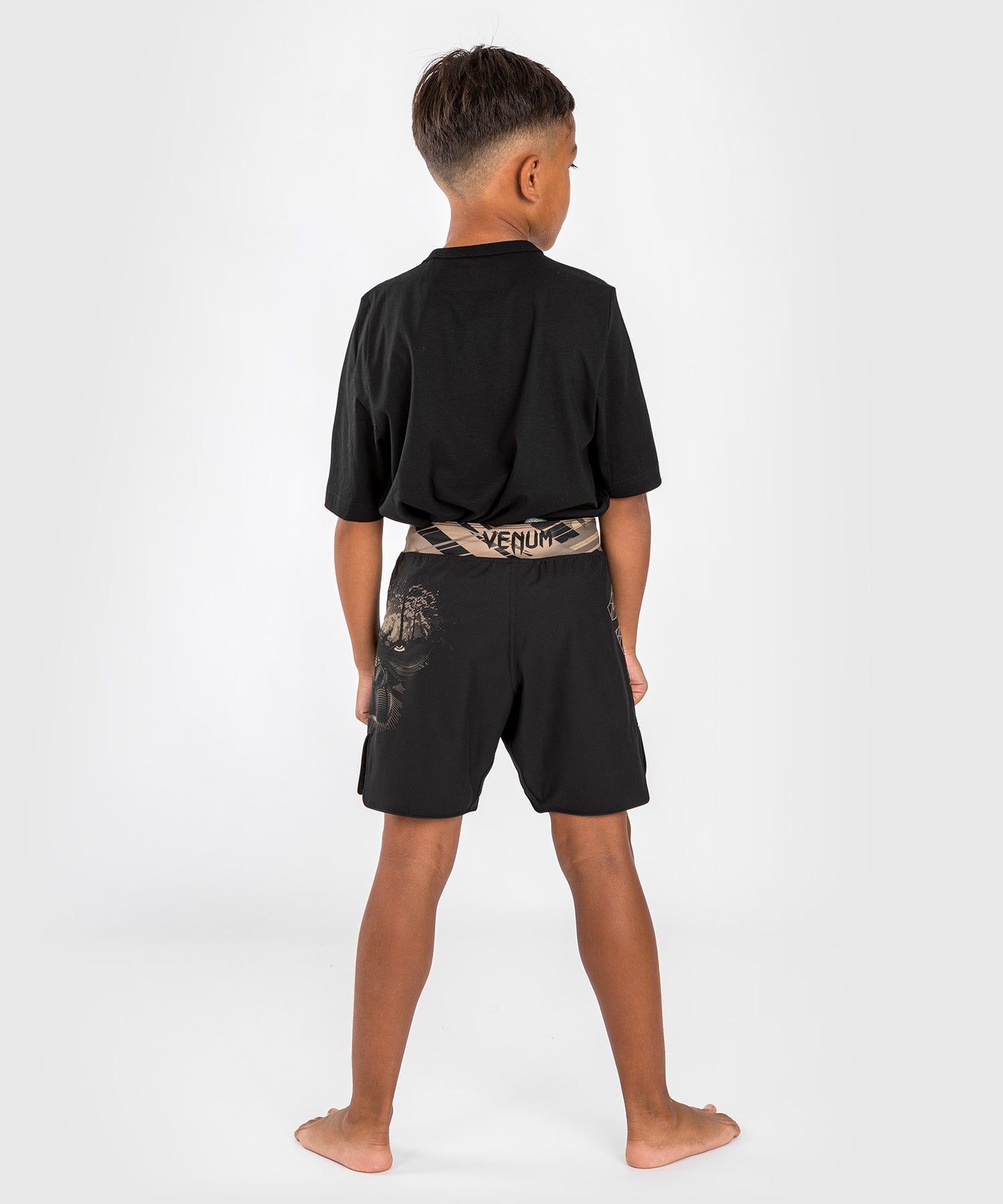 Venum Gorilla Jungle Pantalones Cortos de Lucha para Niños - Negro/Arena