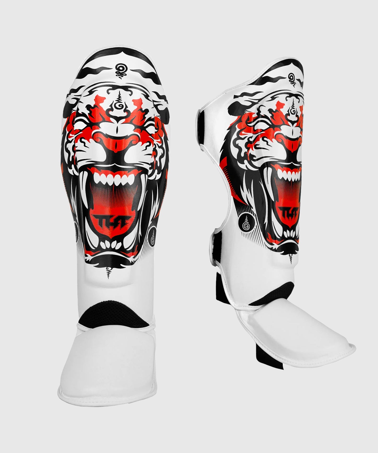 Tuff Tiger Espinilleras - Blanco