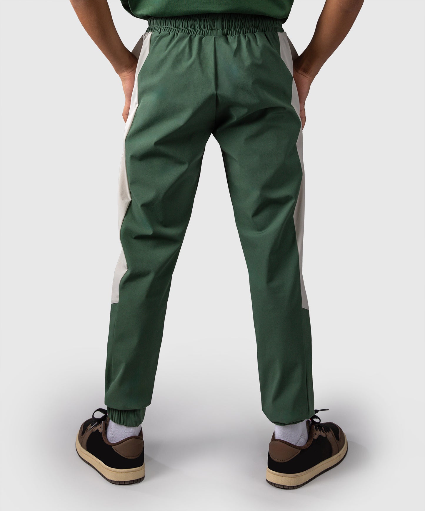Venum Vectra Jogginghose für Kinder – Waldgrün/Offweiß