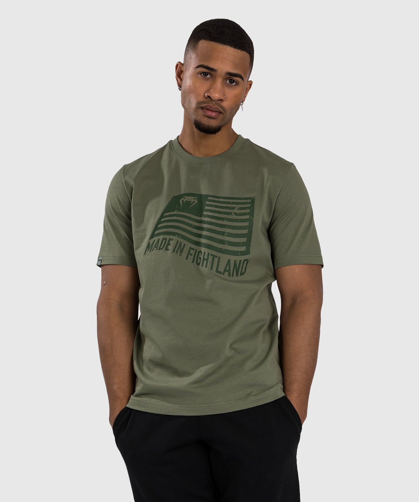 Venum Made in Fightland Maglietta - Khaki