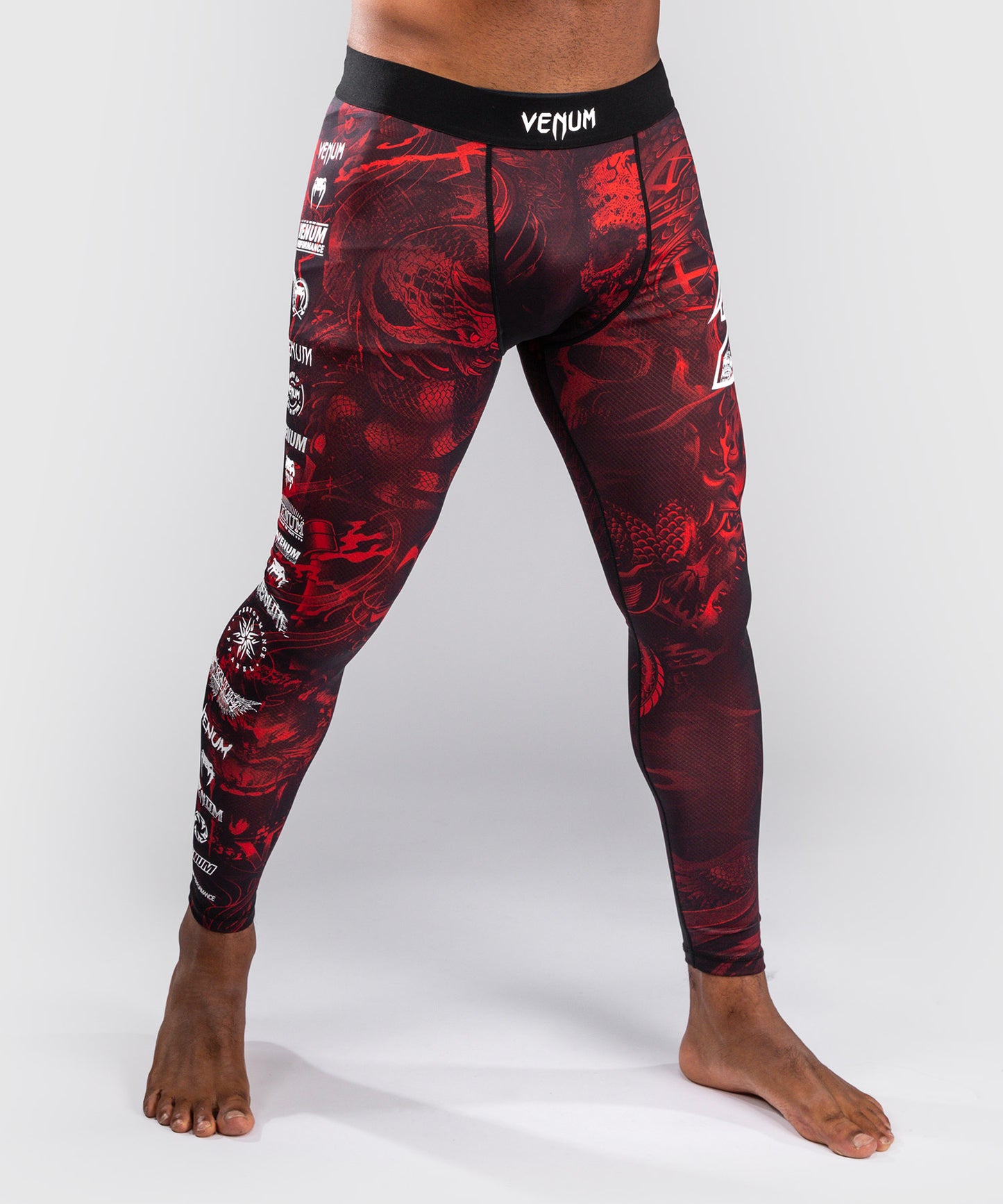 Venum 20th Anniversary Spats - Schwarz/Rot