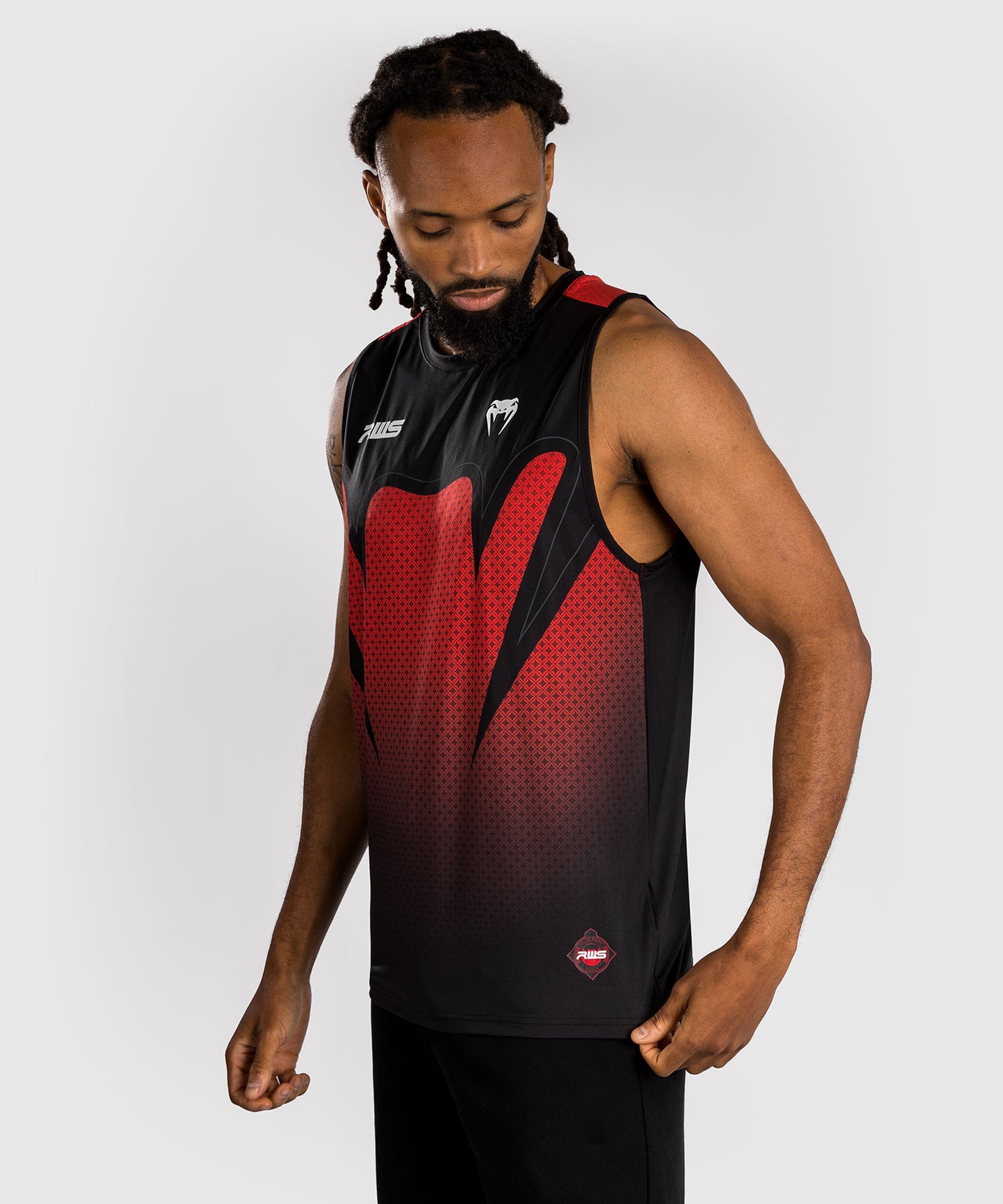 Venum x RWS 2.0 Men’s Dry-Tech Tank Top – Schwarz/Rot