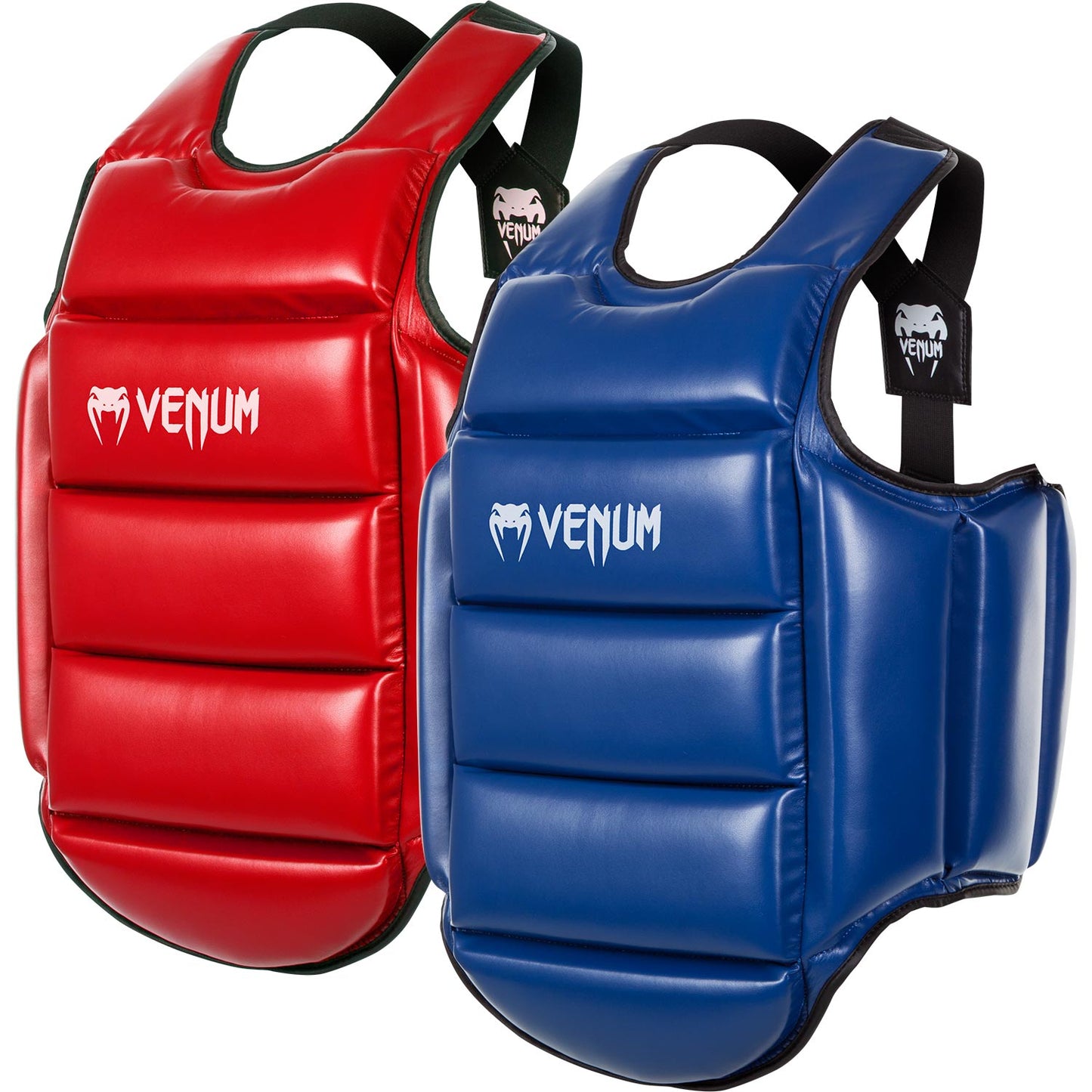 Venum Karate Brustschutz Reversible - Blau/Rot