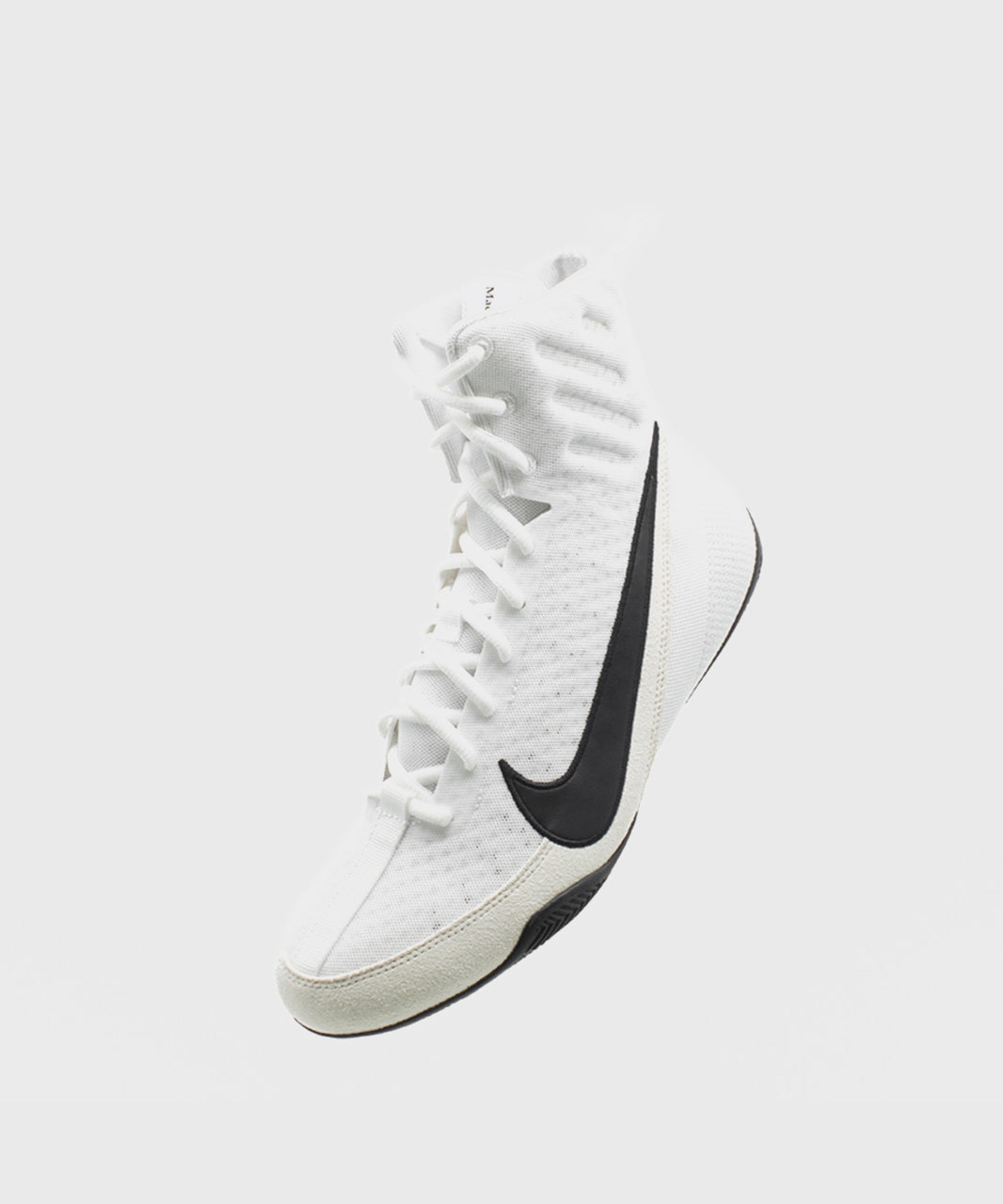 Chaussures de Boxe Semi-Montantes Nike Machomai 3 - Blanche