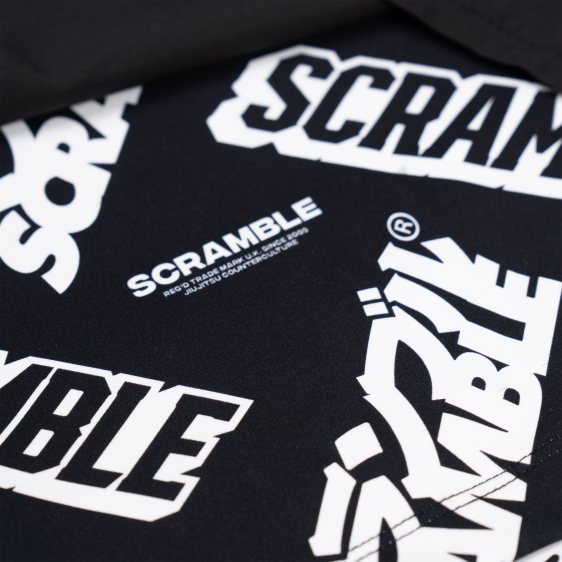 Scramble Dual Layer Fightshorts - Schwarz