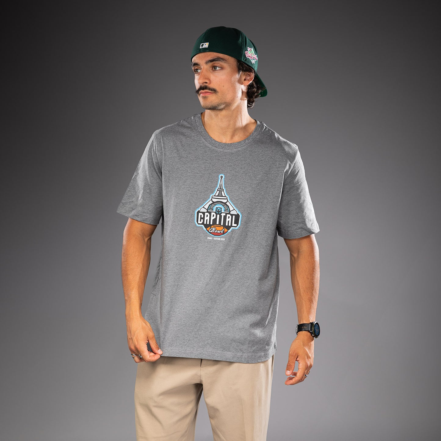 T-shirt Venum X Capital Bowl – Gris