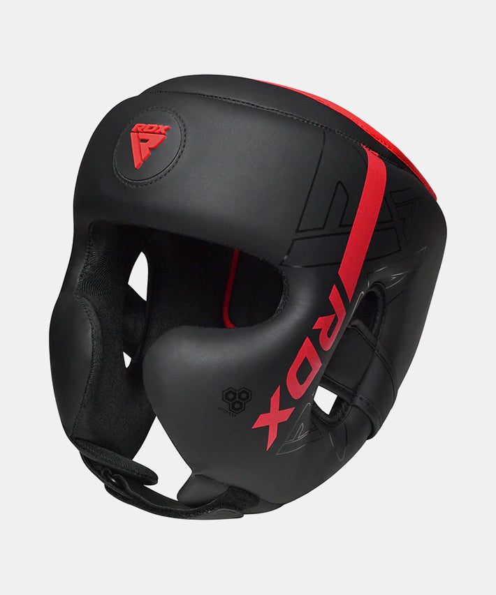 RDX Kara Headgear - Black/Red