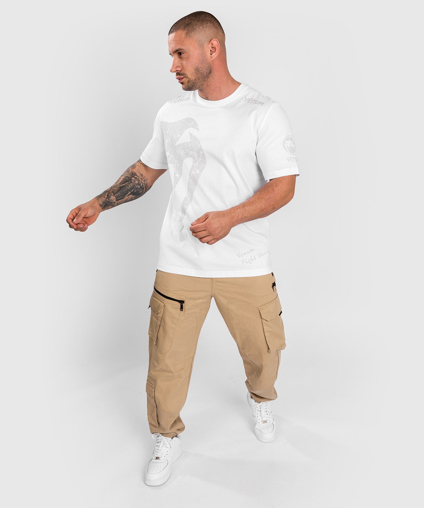 Venum Giant T-Shirt Regular Fit - Weiß