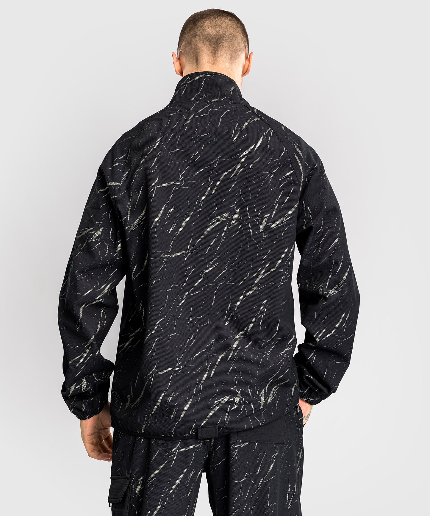 Venum Trooper Herren Trainingsanzug Jacke - Schwarz/Sandstein