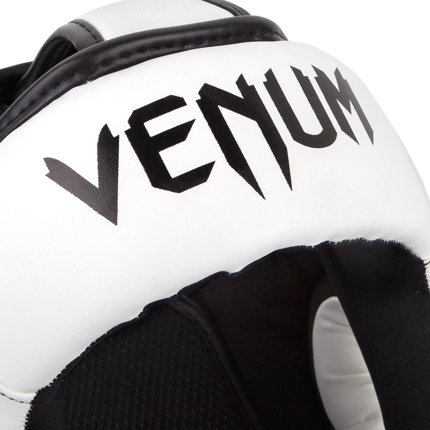 Venum Elite Kopfschutz – Weiß/Schwarz