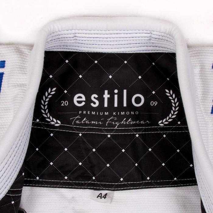 Kimono de JJB Tatami Fightwear Estilo 6.0 - Blanc/Bleu