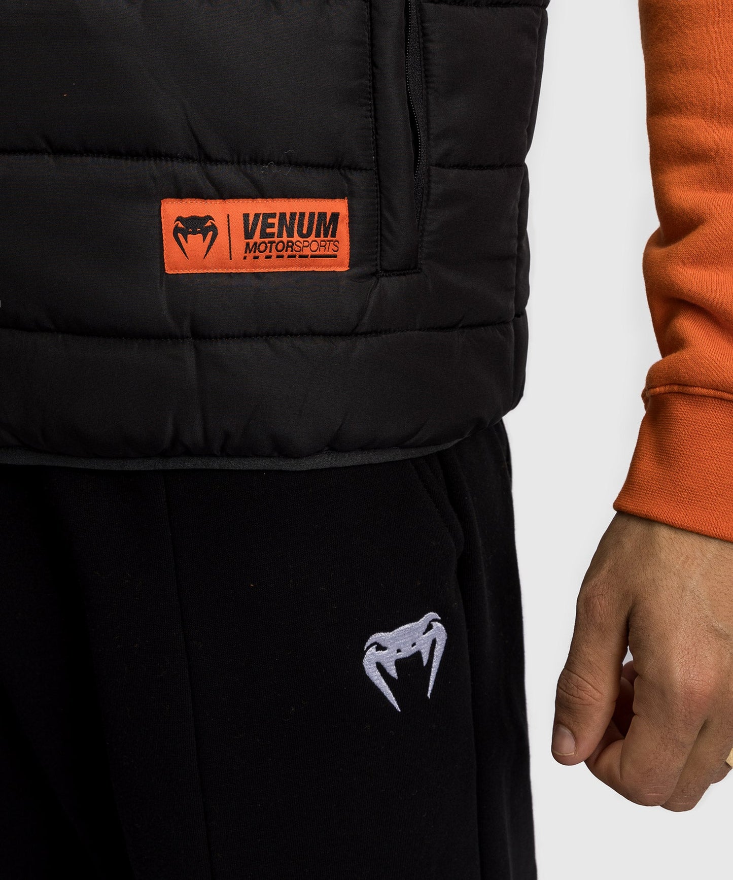 Venum Motorsport Chaqueta Acolchada - Negro Profundo