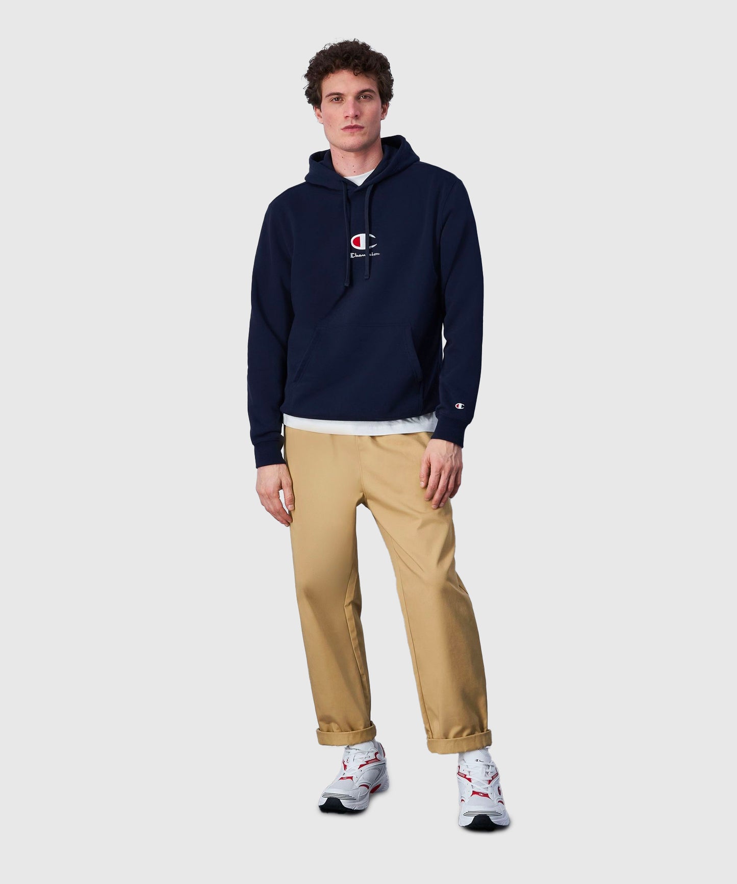 Champion Legacy Felpa con Cappuccio – Blu Navy
