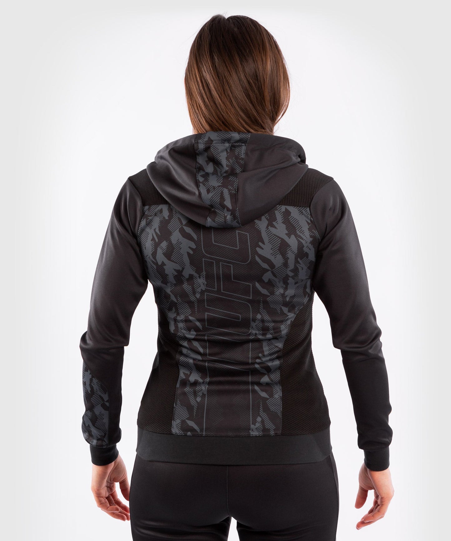 Venum Authentic Fight Week Women's UFC Zipper Sweatshirt - Schwarz