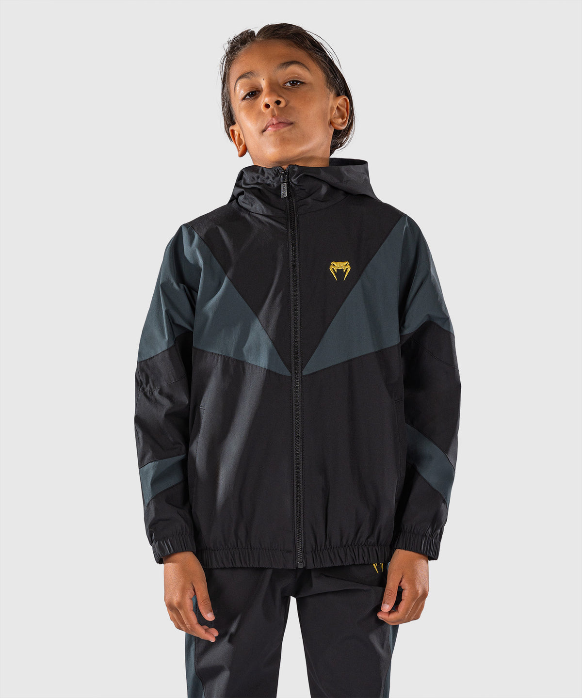 Venum Vectra Chaqueta de chándal infantil - Negro/Dorado
