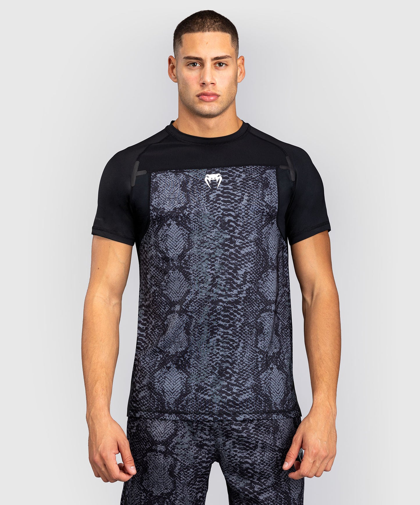 T-shirt Dry Tech Venum G-Fit Scales – Noir/Gris Charbon