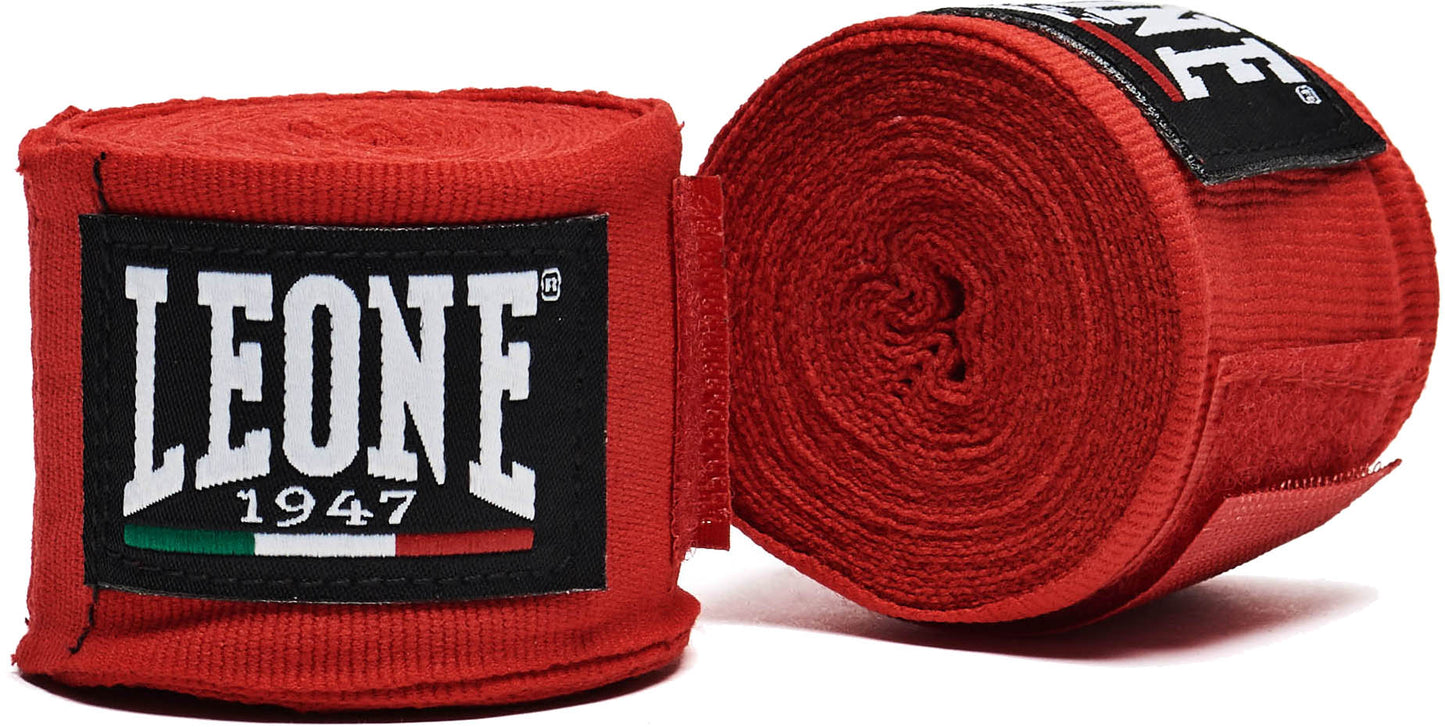 Leone Texture Boxbandagen – Rot – 4,5m