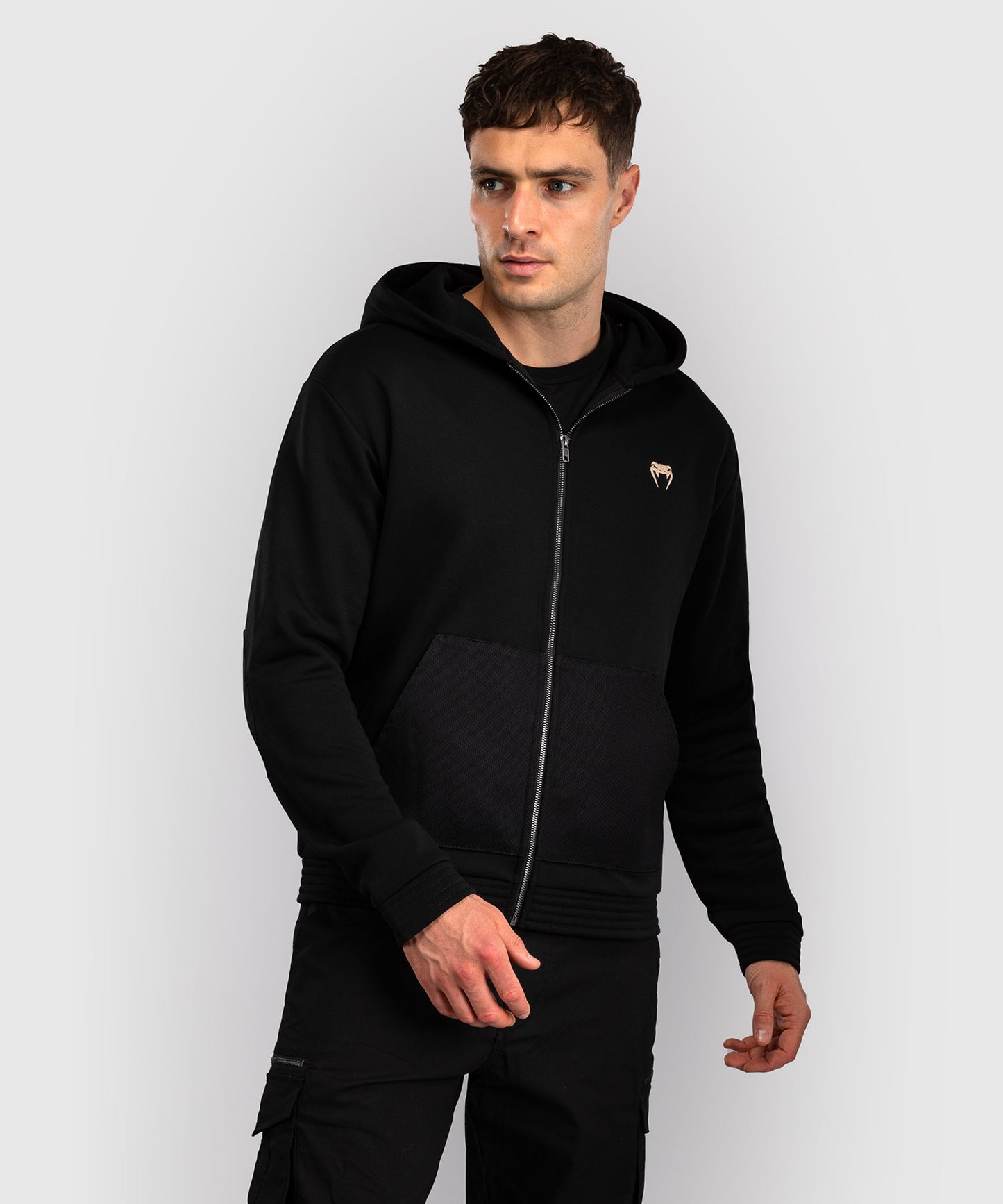 Sweat à Capuche Zippé Venum Urban Gi – Noir