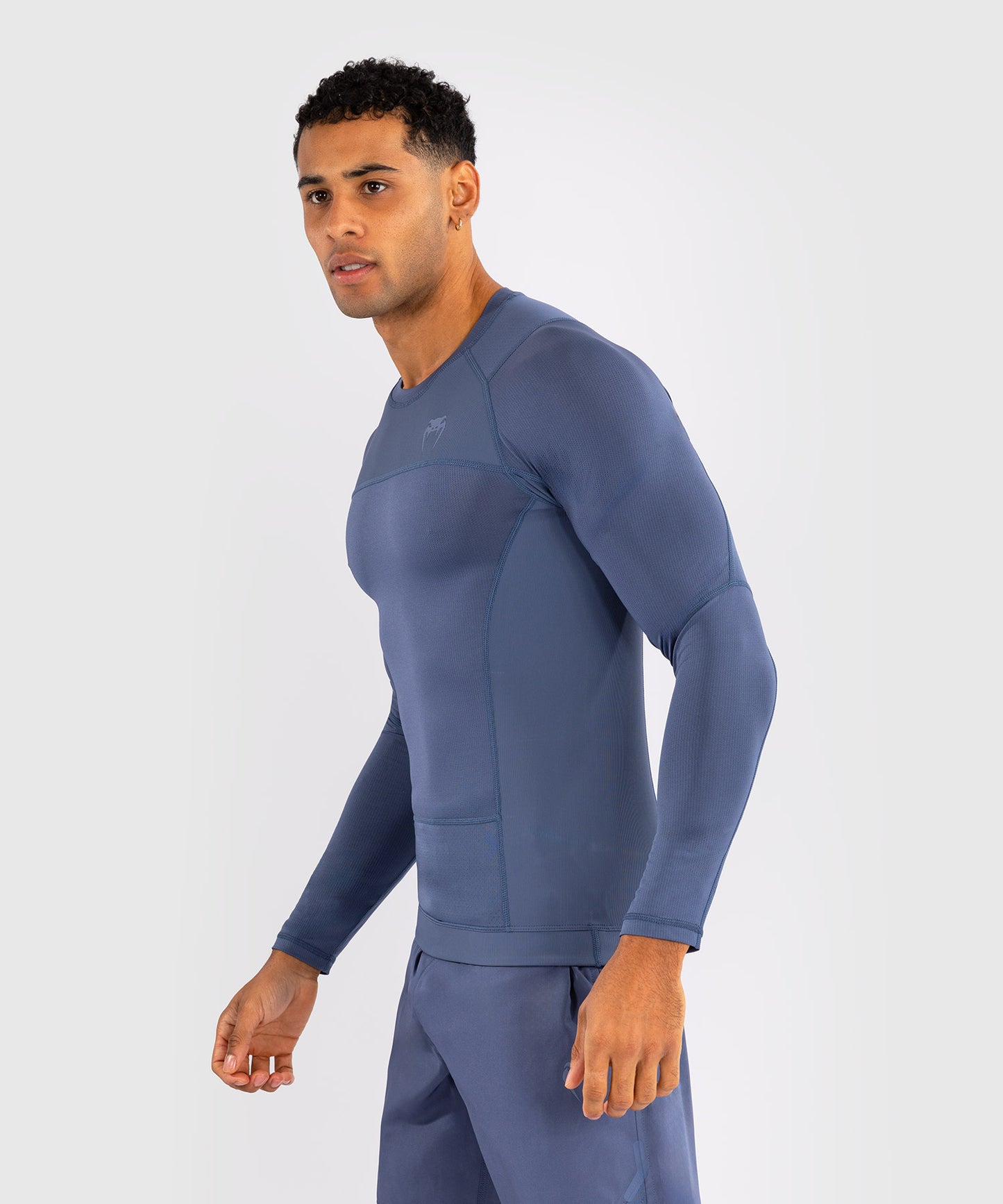 Venum G-Fit Air Herren Langarm Rashguard - Nebelblau