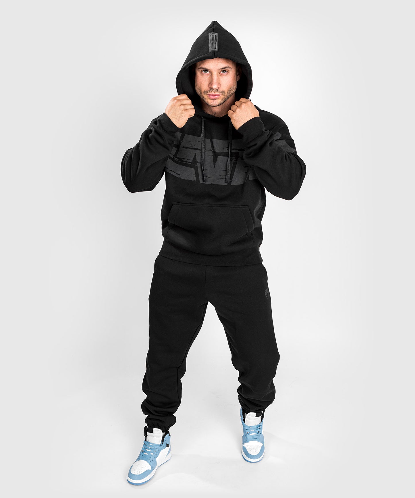 VENUM CONNECT XL SUDADERA CON CAPUCHA - OVERSIZE FIT - NEGRO