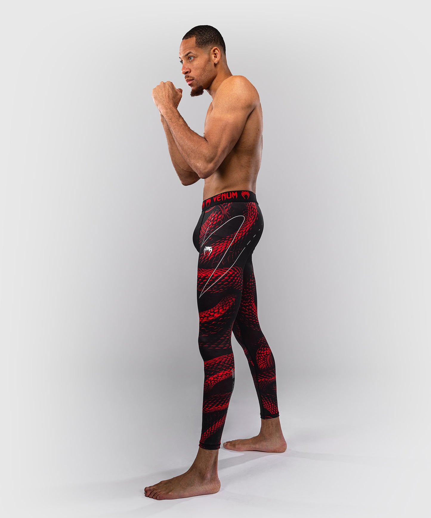 Venum Matupa Spats - Nero/Rosso/Argento