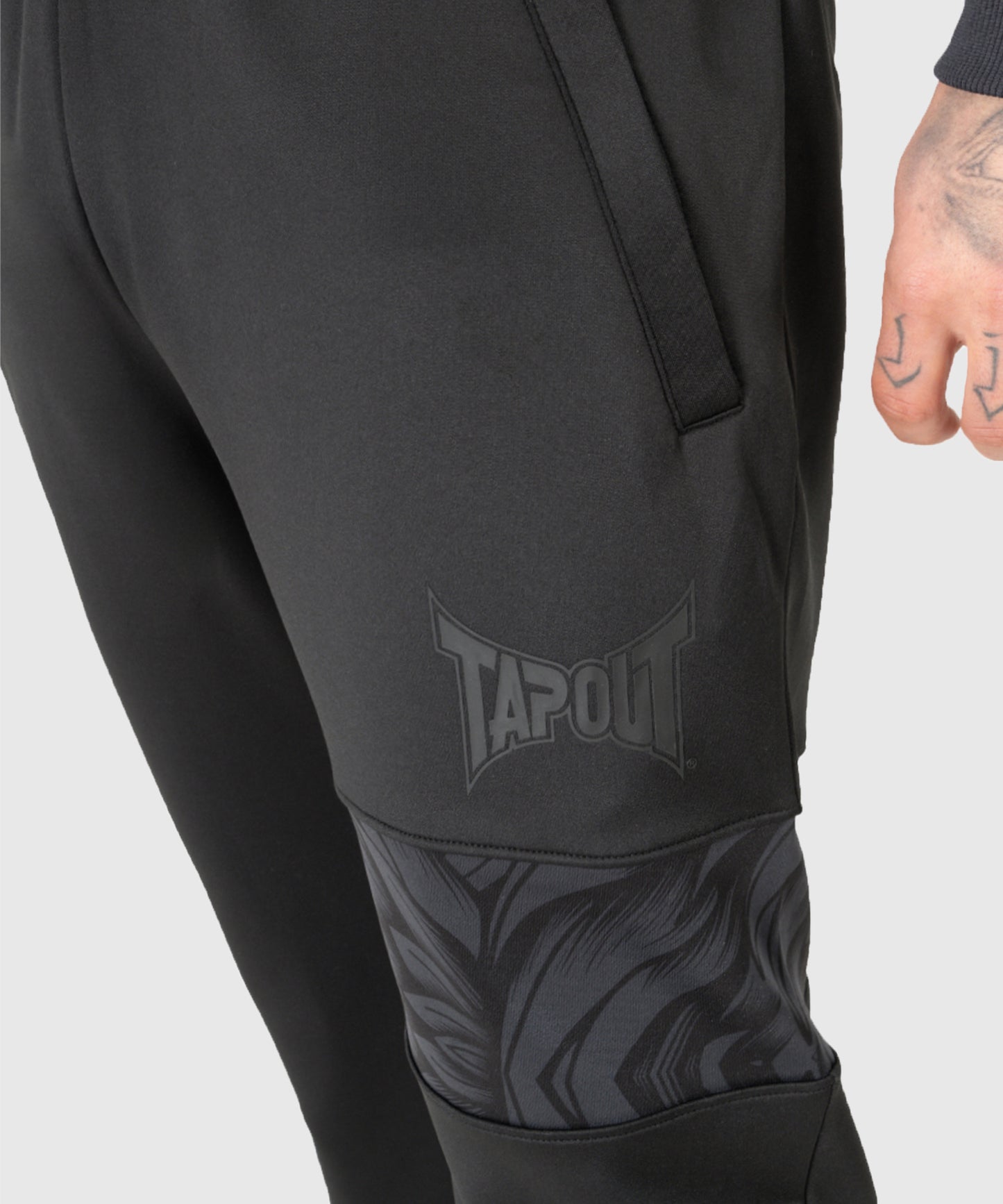 Ensemble de Jogging Tapout Spirit - Noir/Gris