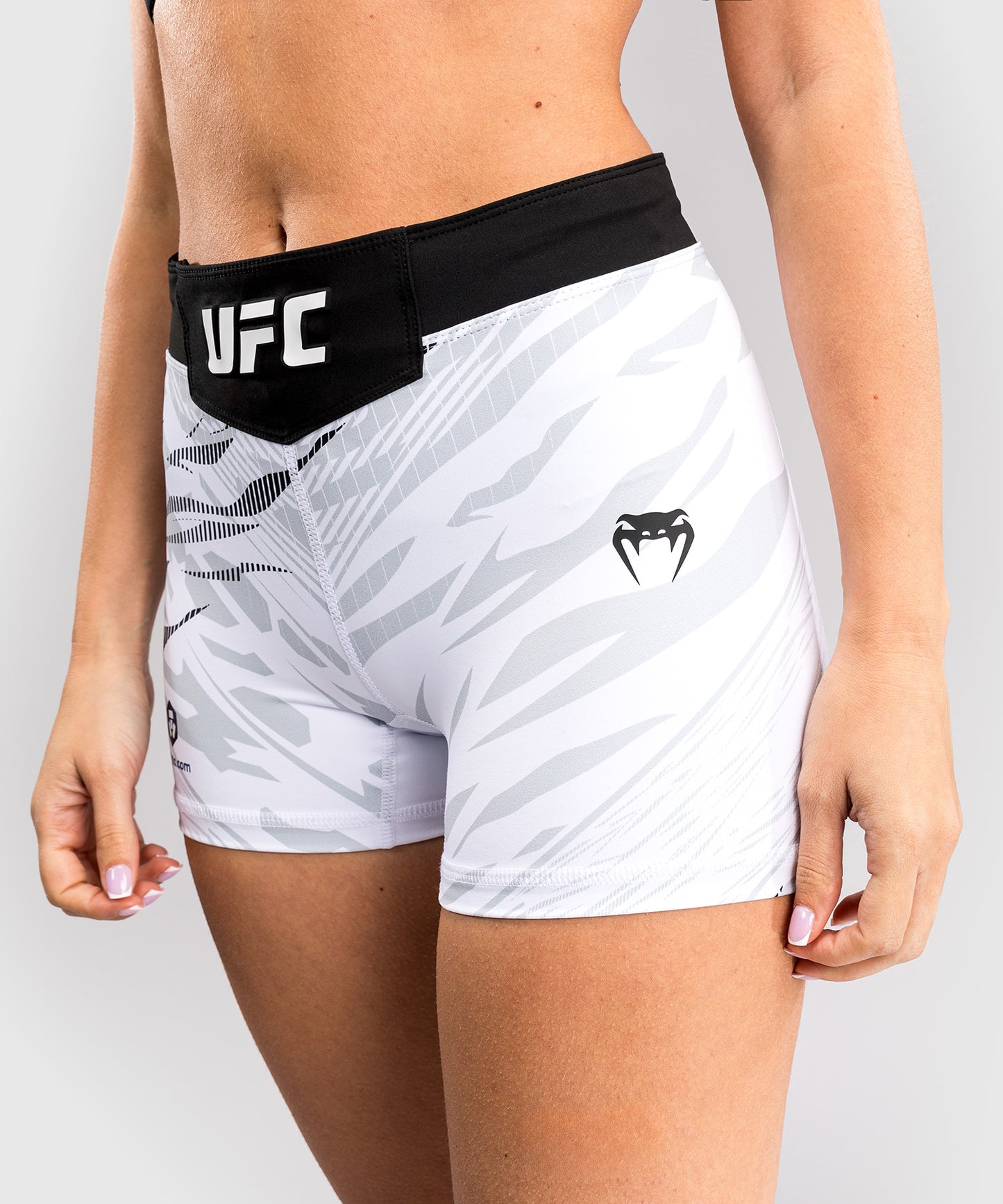 Short de compression pour Femmes UFC Fusion by Venum Authentic Fight Night - Coupe Courte - Blanc