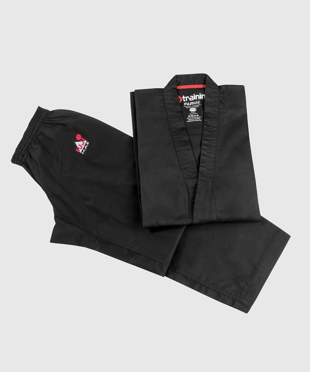 Fujimae Training Kimono de Karate - Negro
