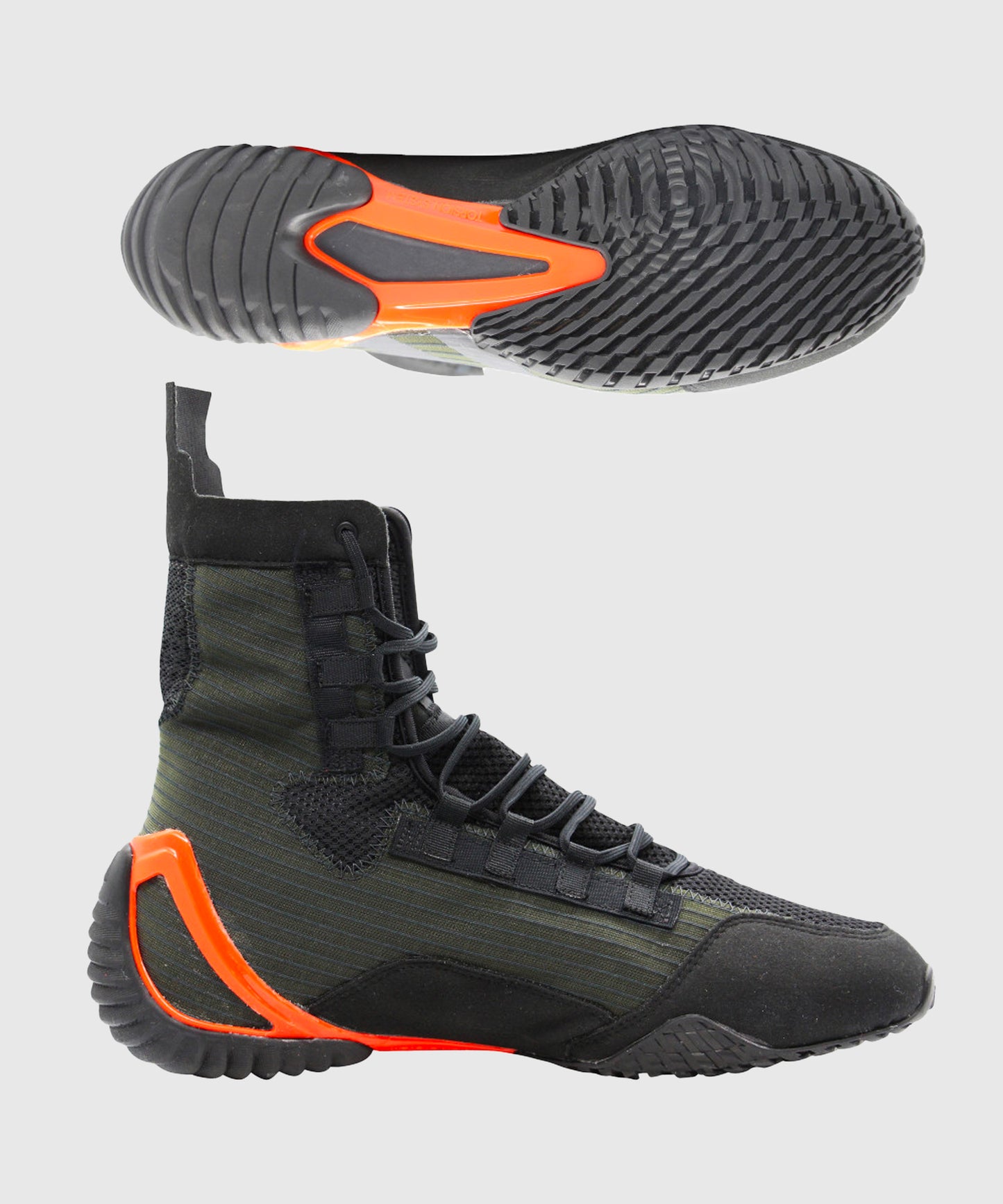 Adidas Speedex 23 Carbone Scarpe da Boxe - Cachi/Nero