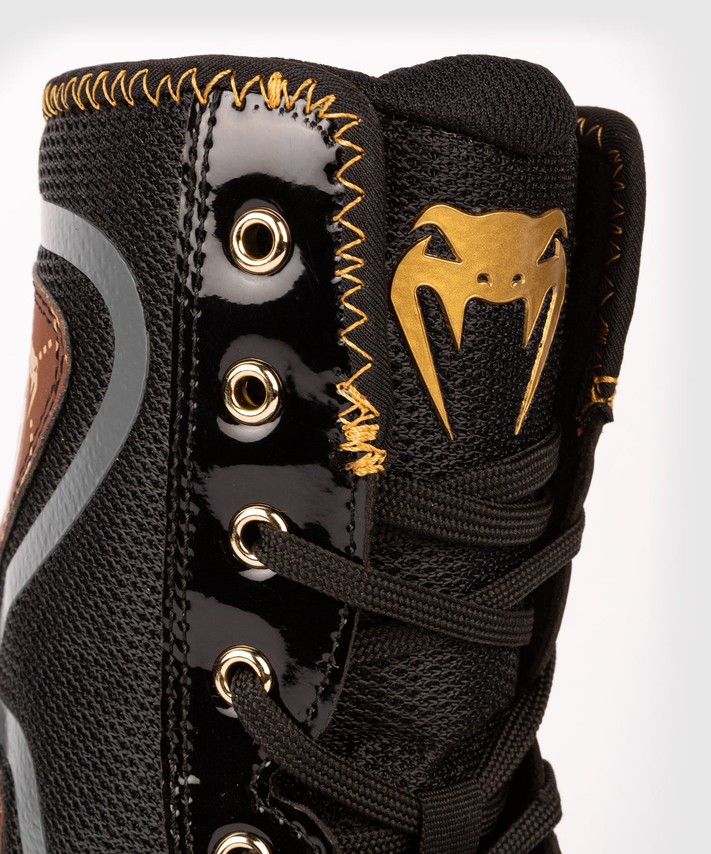 Venum Elite Evo Monogram Boxing Schuhe – Schwarz/Braun