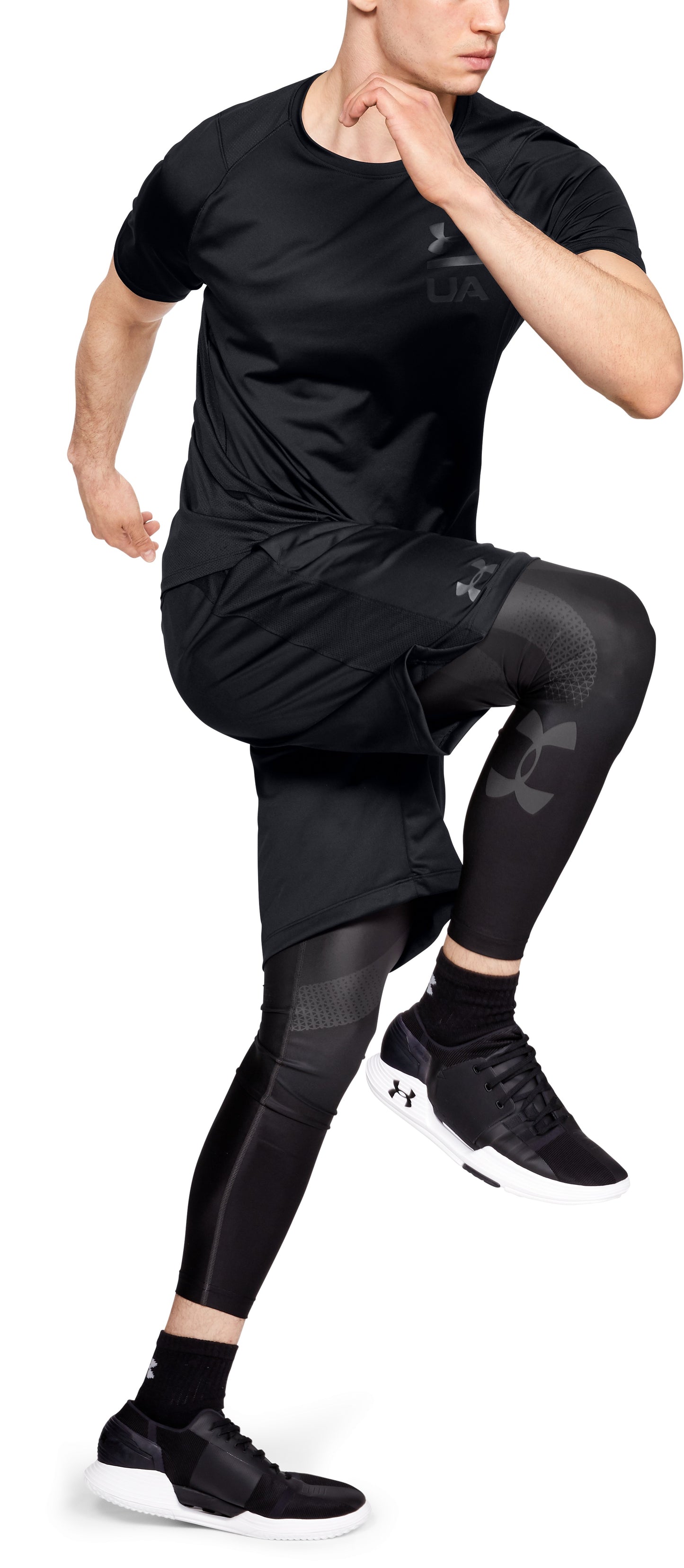 Under Armour HeatGear Leggings – Grau