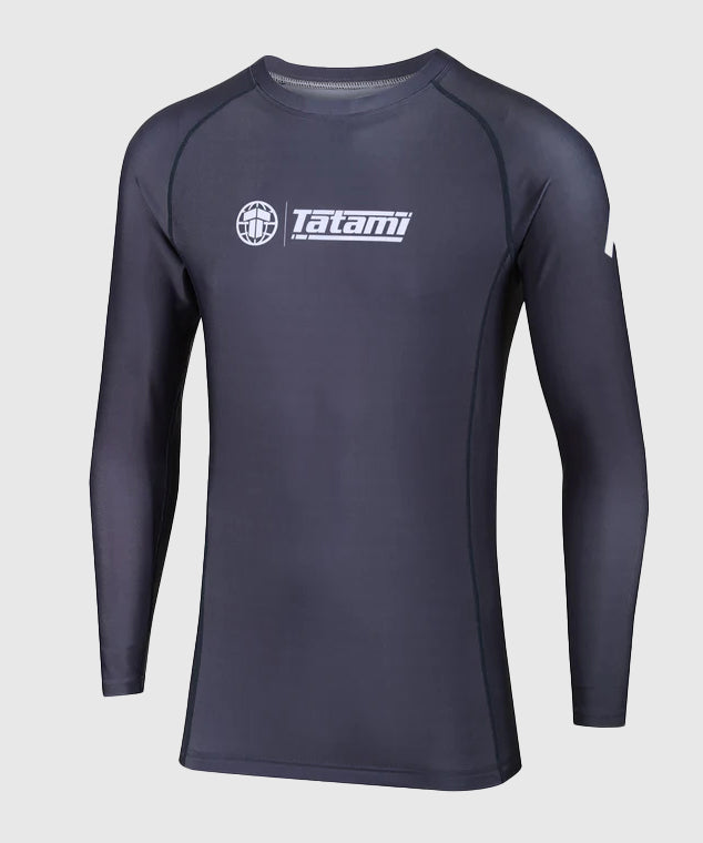 Tatami Fightwear Impact Langarm-Kompressionsshirt – Grau