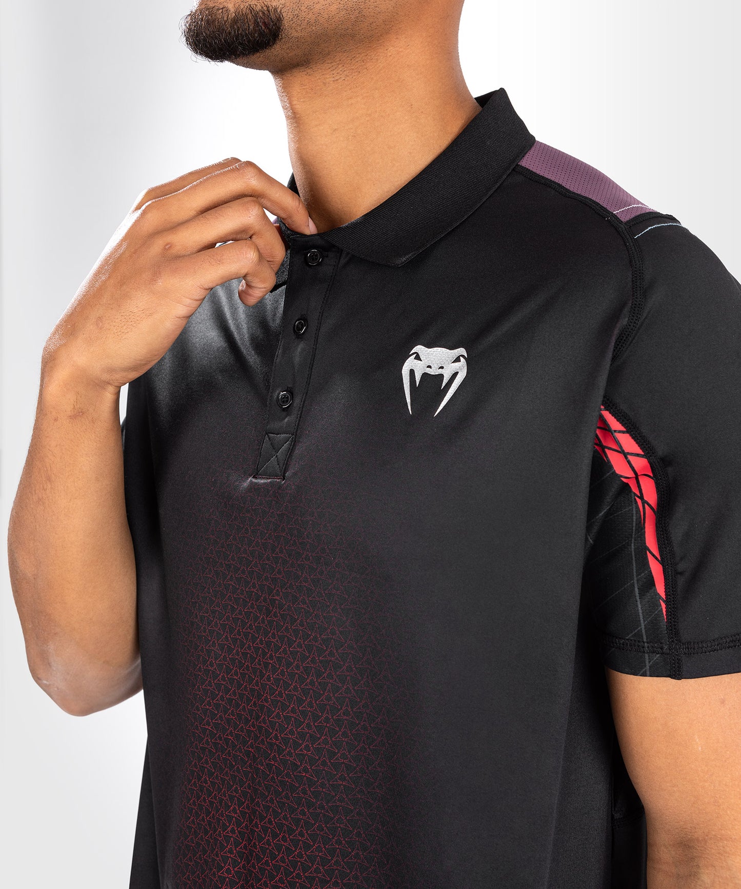 Venum x Dodge Banshee Dry Tech Polo für Männer - Schwarz