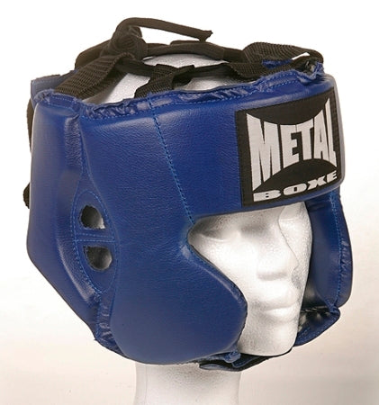 Metal Boxe Casque Multiboxe Kopfschutz – Blau