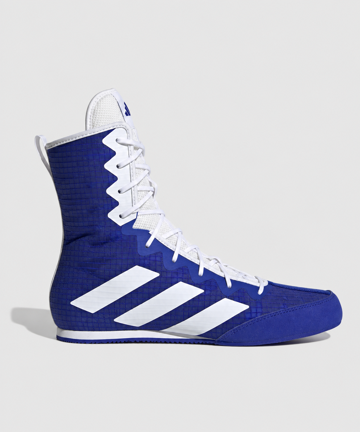 Adidas Box Hog 4 Boxing Shoes - Blue/White