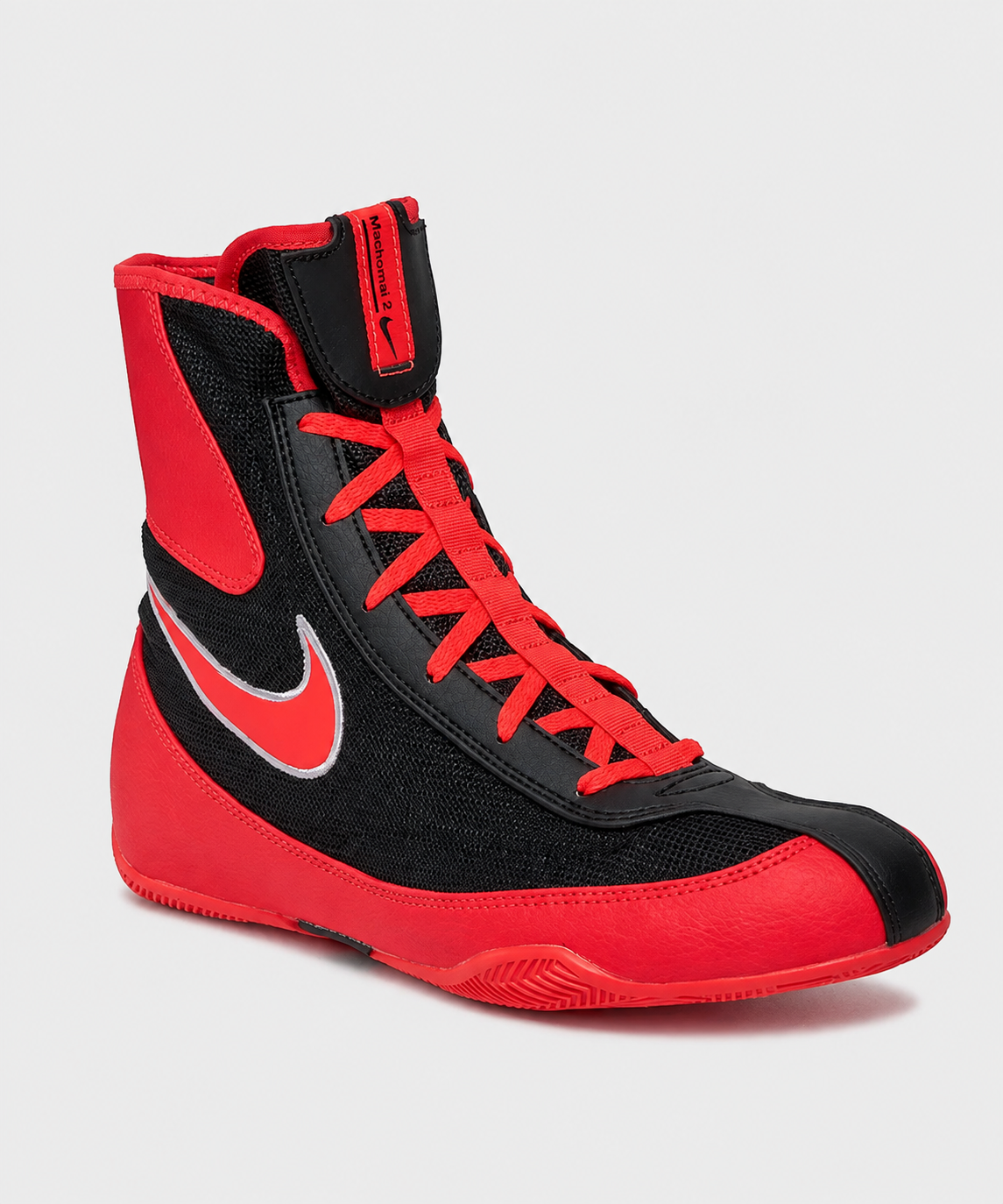 Chaussures de Boxe Semi-Montantes Nike Machomai 2 - Orange/Noir